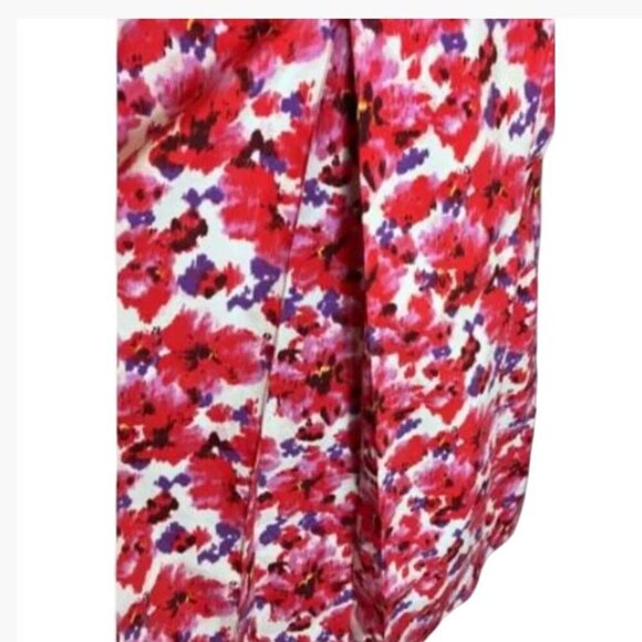 Lands' End Floral Raincoat for Spring and Summer Size Small EUC - Picture 4 of 8